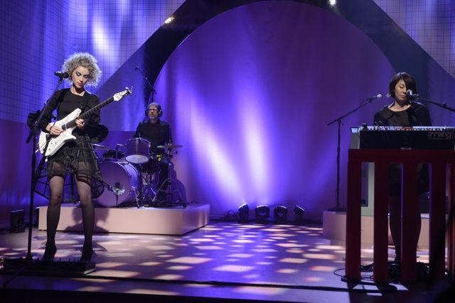 St. Vincent performed "Digital Witness" and "Birth In Reverse."